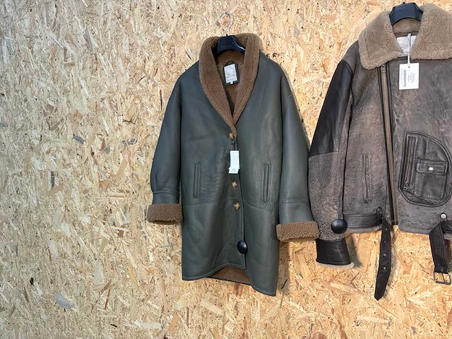 Goose-craft wollen leren jassen (5x) - afbeelding 5 van  17