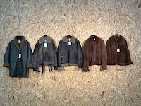 Goose-craft wollen leren jassen (5x) - afbeelding 6 van  17