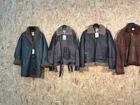 Goose-craft wollen leren jassen (5x) - afbeelding 7 van  17