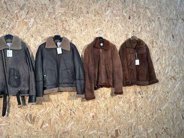 Goose-craft wollen leren jassen (5x) - afbeelding 9 van  17