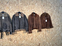 Goose-craft wollen leren jassen (5x) - afbeelding 9 van  17