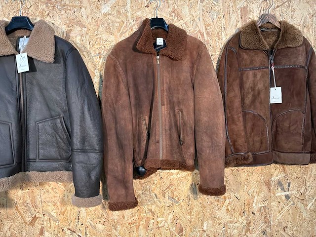 Goose-craft wollen leren jassen (5x) - afbeelding 17 van  17