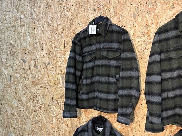 Goose-craft woollike overshirt (10x) - afbeelding 3 van  22