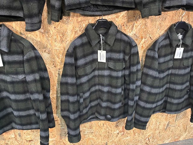 Goose-craft woollike overshirt (10x) - afbeelding 21 van  22