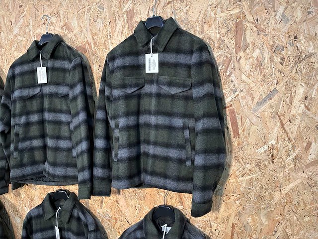 Goose-craft woollike overshirt (10x) - afbeelding 13 van  22
