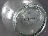 Goot riverdale glazen kan met montuur van touw - afbeelding 5 van  5