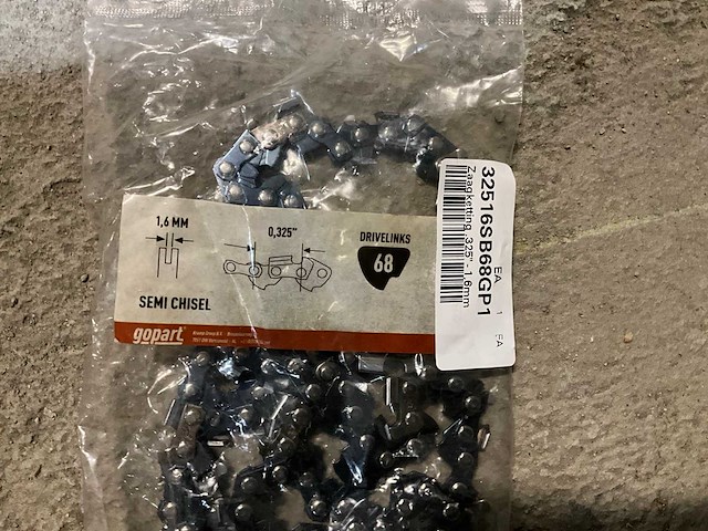 Gopart 325" - 1,6mm zaagketting (10x) - afbeelding 3 van  4