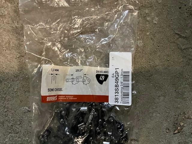 Gopart 3/8" 1,3 mm zaagketting (500x) - afbeelding 4 van  5