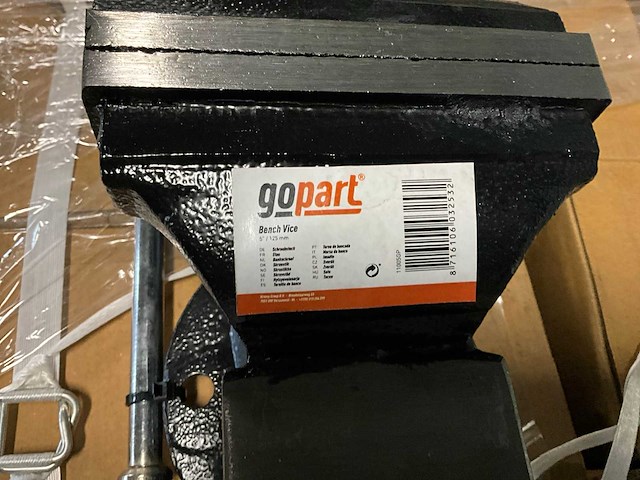 Gopart 5” bankschroef (20x) - afbeelding 4 van  5