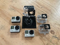 Gopro hero 4 actioncam (3x) - afbeelding 1 van  9