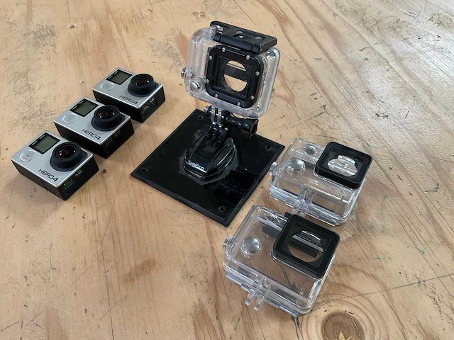 Gopro hero 4 actioncam (3x) - afbeelding 6 van  9