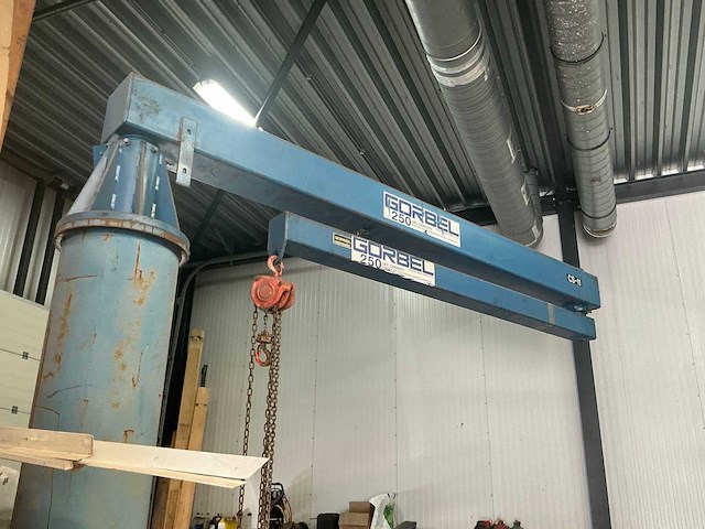 Gorbel cs11 hefkolom / takel 250kg. - afbeelding 8 van  14