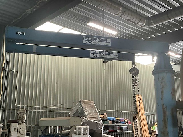 Gorbel cs11 hefkolom / takel 250kg. - afbeelding 9 van  14