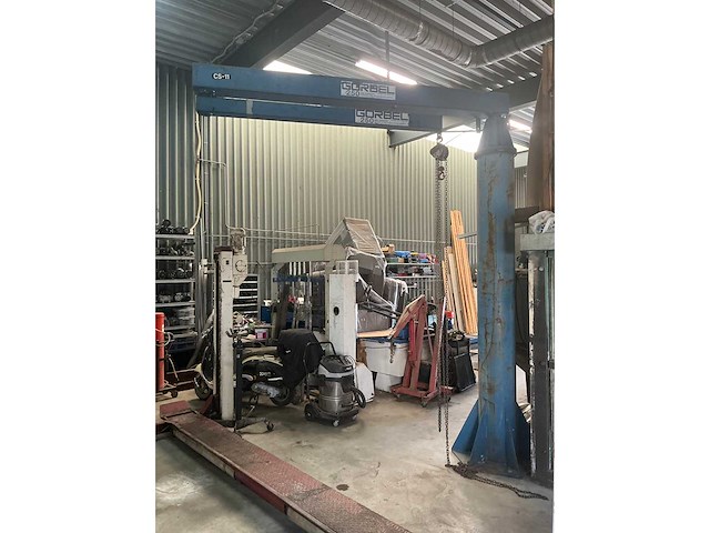 Gorbel cs11 hefkolom / takel 250kg. - afbeelding 3 van  6