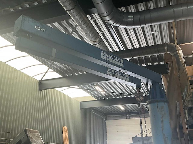 Gorbel cs11 hefkolom / takel 250kg. - afbeelding 3 van  13