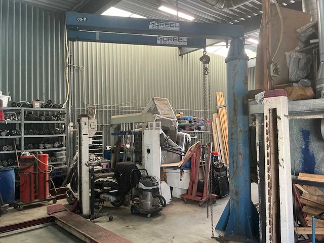 Gorbel cs11 hefkolom / takel 250kg. - afbeelding 1 van  13