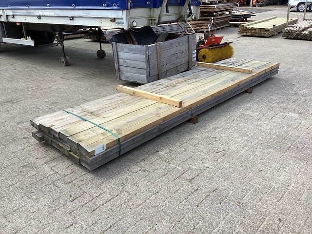 Gording douglas 155x60x4200mm (18x) - afbeelding 1 van  1