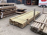 Gording vuren 156x59x3600mm (29x) - afbeelding 1 van  4