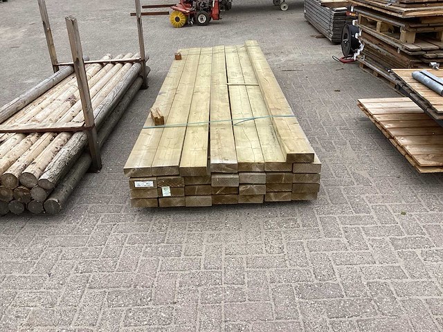 Gording vuren 156x59x3600mm (29x) - afbeelding 4 van  4