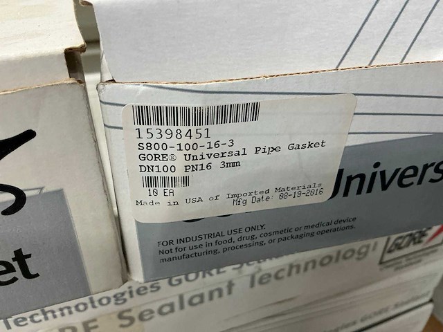 Gore partij pipe gaskets - afbeelding 5 van  6