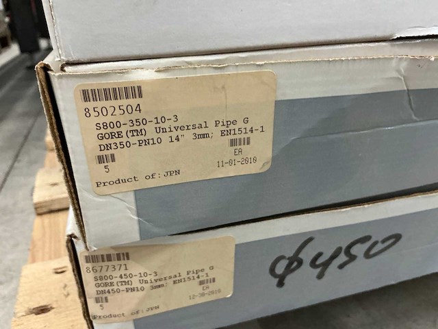 Gore partij pipe gaskets - afbeelding 6 van  6