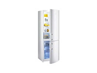 Gorenje - koel-vriescombinatie - rk60358dw 316 liter - koelkast