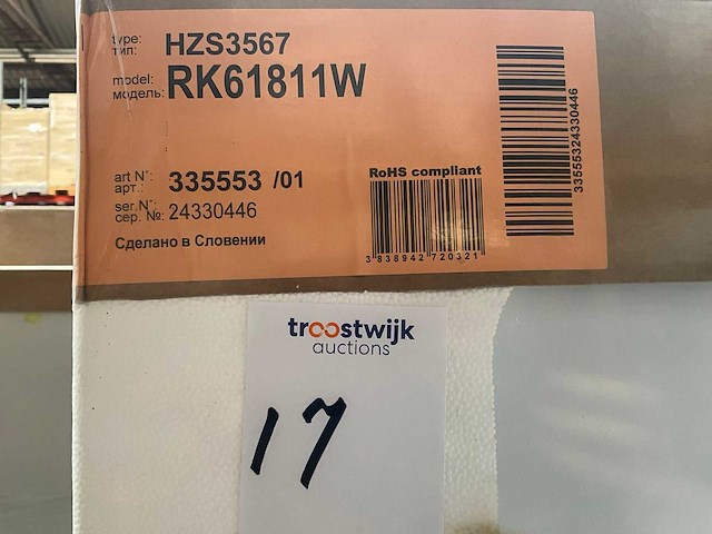 Gorenje - koel-vriescombinatie - rk61811w 342 liter - koelkast - afbeelding 2 van  2