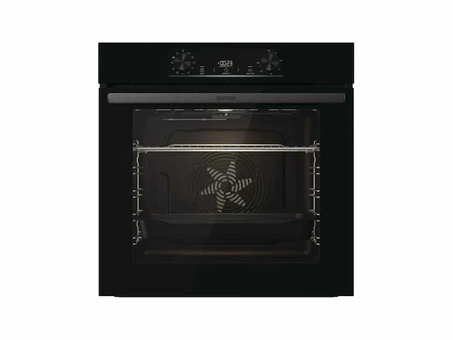 Gorenje oven bo6735e02bk zwart 59,5 cm - afbeelding 1 van  5