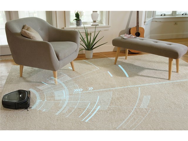 Gorenje rvc 216 bk g smart robotstofzuiger met dweilfunctie 2-in-1zwart - afbeelding 4 van  6