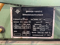 Gorenje-vastroj varmig 160 lasapparaat - afbeelding 5 van  6