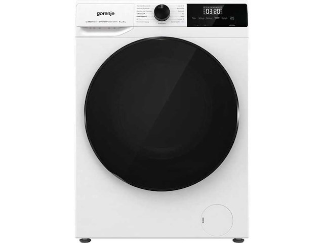 Gorenje wdam854ap, voorbelading, vrijstaand, wit, duits display - afbeelding 1 van  6