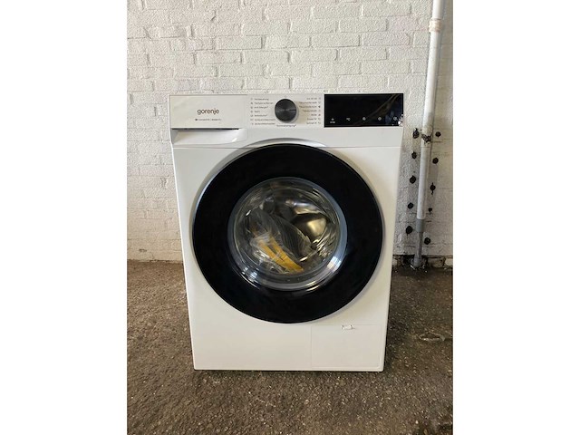 Gorenje wgam484a wasmachine voorlader 8 kg 1320 rpm wit- duits display - afbeelding 2 van  6
