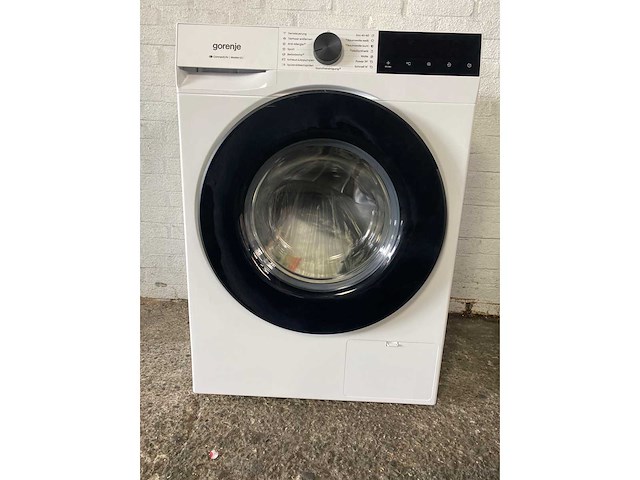 Gorenje wgam4s74a wasmachine voorlader 7 kg 1400 rpm wit duits display - afbeelding 3 van  8