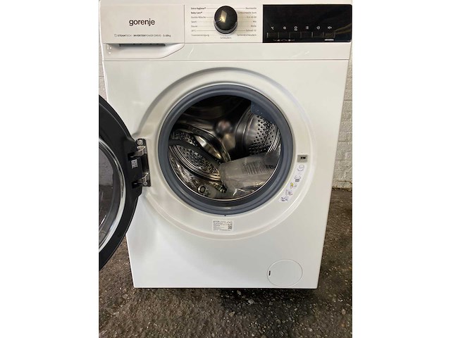 Gorenje wnhai14aps/de wasmachine voorlader 10 kg 1400 rpm wit duits display - afbeelding 7 van  7