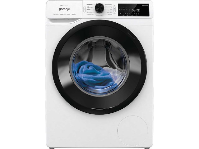 Gorenje wpam94a1t wasmachine voorlader 9 kg 1300 rpm wit - afbeelding 1 van  8