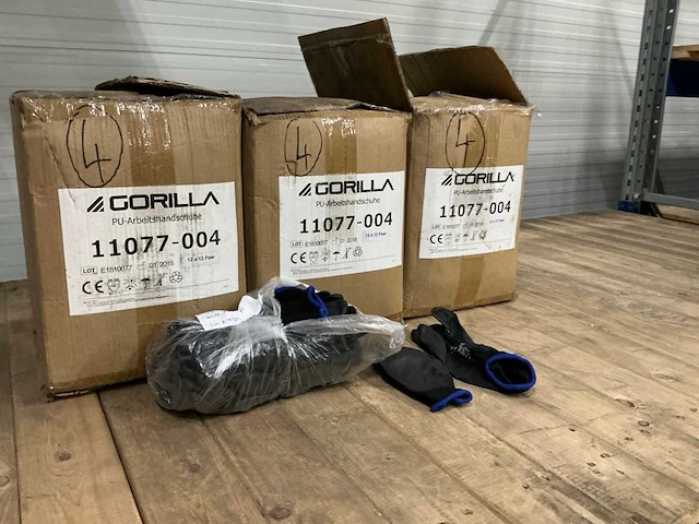 Gorilla - werkhandschoen - maat 4 (432x) - afbeelding 3 van  6