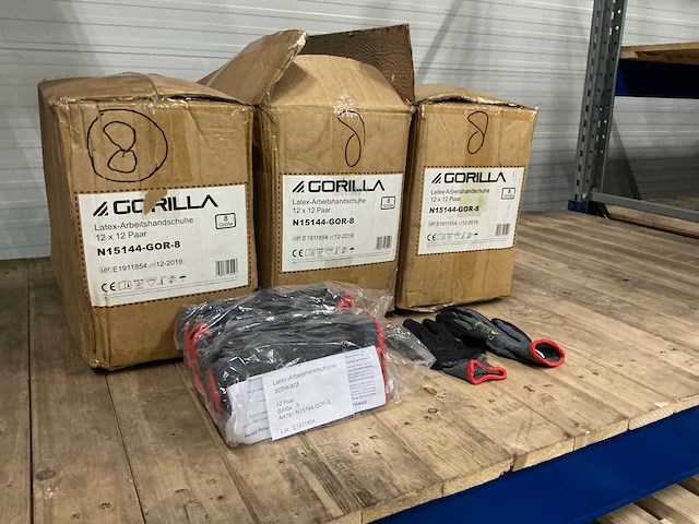 Gorilla - werkhandschoen - maat 8 (432x) - afbeelding 3 van  6