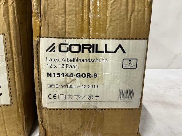 Gorilla - werkhandschoen - maat 9 (288x) - afbeelding 5 van  5