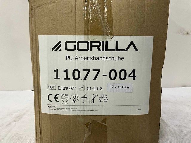 Gorilla - werkhandschoen (144x) - afbeelding 5 van  5