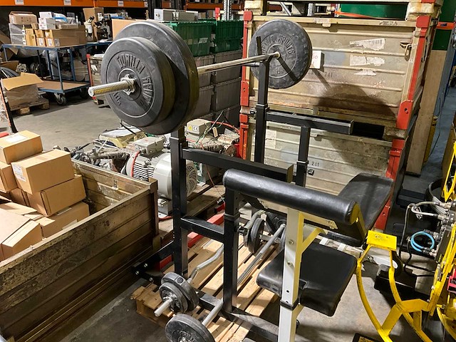 Gorilla sport gewichten & verstelbare bankbank - afbeelding 1 van  5