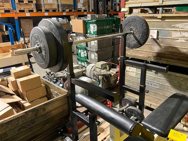 Gorilla sport gewichten & verstelbare bankbank - afbeelding 2 van  5