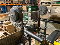 Gorilla sport gewichten & verstelbare bankbank - afbeelding 2 van  5