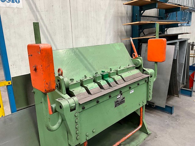 Gosmeta vh1000x3 handbediende zetbank - afbeelding 5 van  8