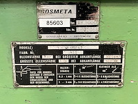 Gosmeta vh1000x3 handbediende zetbank - afbeelding 8 van  8