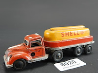 Goso vintage blikken shell tankwagen uit de jaren 50