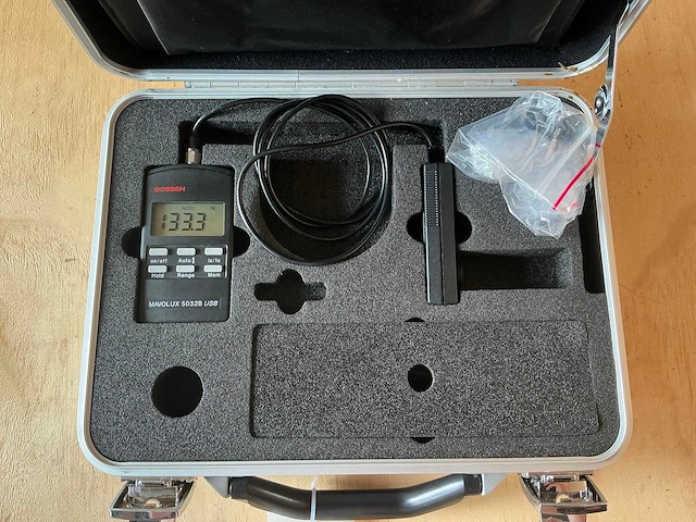 Gossen mavolux 5032b luxmeter - afbeelding 2 van  3