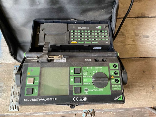 Gossen metrawatt camille bauer secutest 0701/0702s 2 elektrische apparatentester - afbeelding 1 van  1