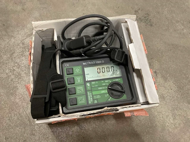 Gossen metrawatt metriso 1000 d isolatieweerstandmeter - afbeelding 1 van  2