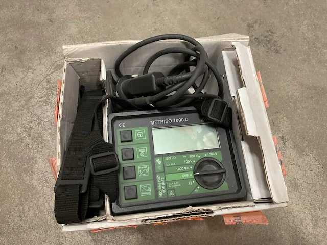 Gossen metrawatt metriso 1000 d isolatieweerstandmeter - afbeelding 2 van  2