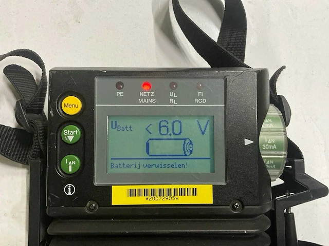 Gossen-metrawatt profitest 0100s installatietester - afbeelding 2 van  7